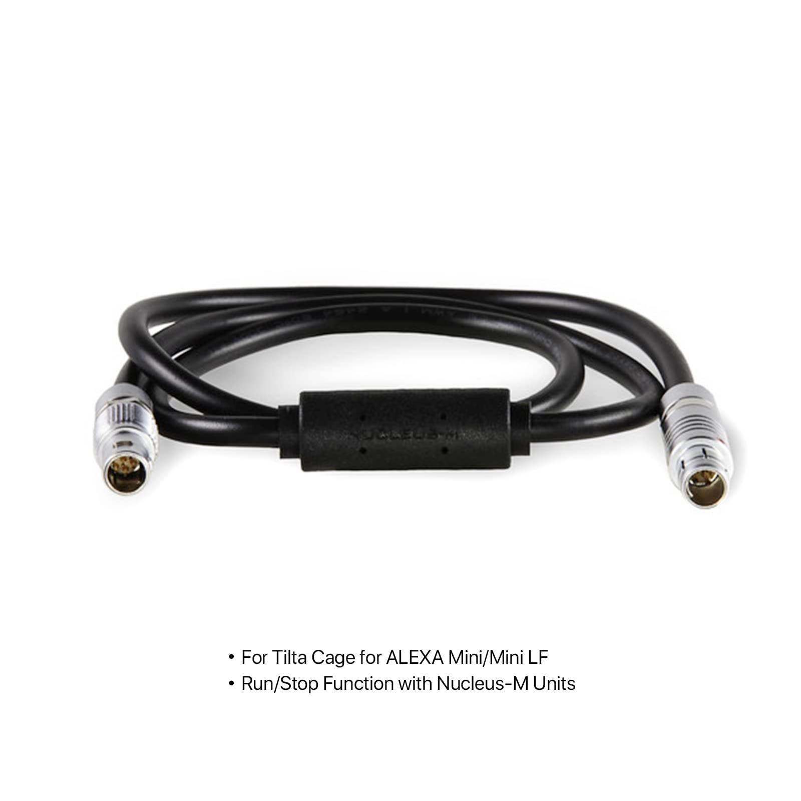 Tilta Nucleus-M Run/Stop Cable compatible con accesorios de cámara ROJO Conexión macho RS-03-AM