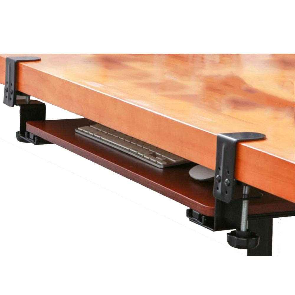 Buy Ergonomic Keyboard Tray Clamp Desk Extender Slides Keyboard Desk