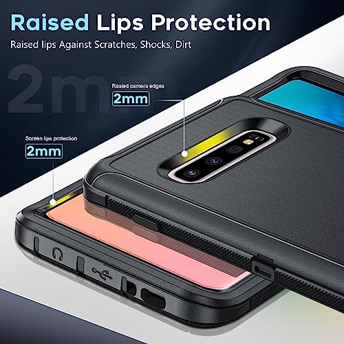 Coque Galaxy S10 Plus contre chutes et poussière étui robuste