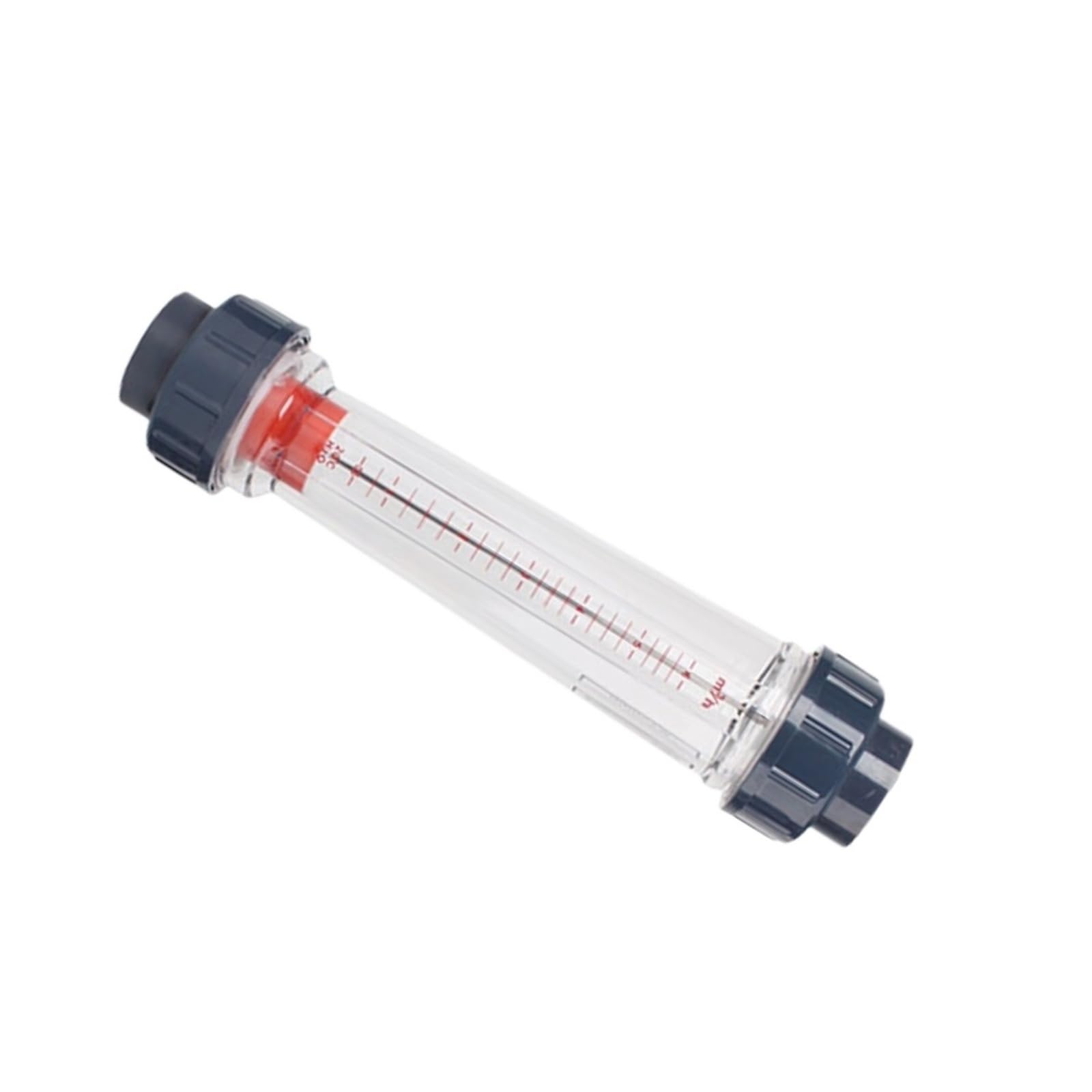 Rotámetro de plástico LZS-50, medidor de flujo de tubo Medidor de flujo de tubería industrial for medición de líquidos de tratamiento de agua(LZS-50 0.6-6m3-h,Female Thread)