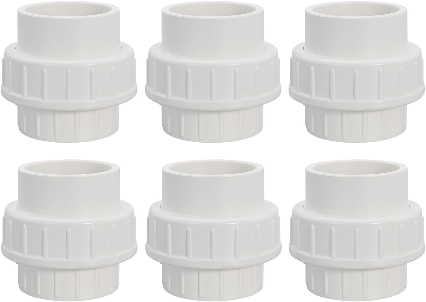 2" PVC Union Coupling Pipe Fitting PVC Adapter Schedule 40