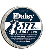 Daisy Outdoor Products 987780-446 0.177 500 Count Hollow Point Pellets, Silver, 4.5 mm