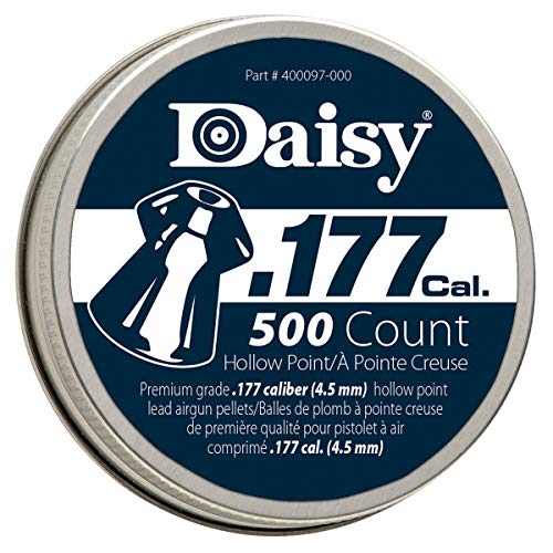 Daisy Hollow Point Pellets- .177 .22 - .177 Caliber - 500‑Count by Daisy - Used condition - US$12.03