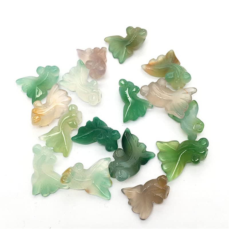 Amazon.co.jp: 天然水晶の原石 天然水晶石彫刻水晶天然赤瑪瑙金魚