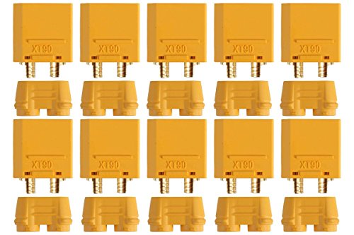 Preisvergleich Produktbild YUKI MODEL Goldkontakt / XT90 / 10 Stecker