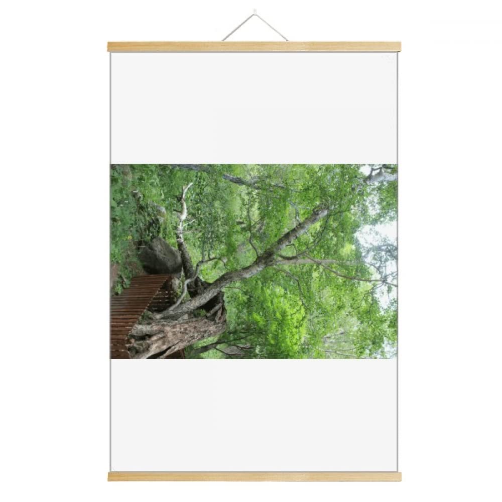 Changbai Mountain Yuehua Art Deco Fashion Scroll Hanging Painting Decorative Picture