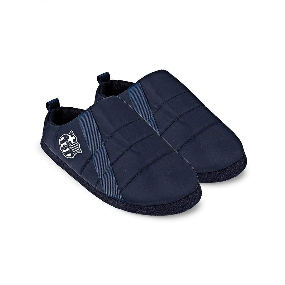 MARPEN SLIPPERS Zapatillas FC Barcelona Oficiales Licenciadas Acolchadas para Hombre o Mujer