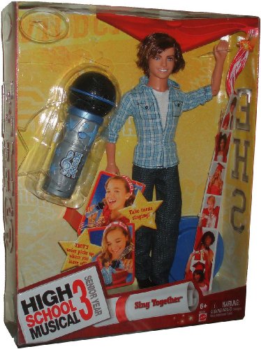 Muñeca Mattel High School Musical 3 Troy miniatura 1