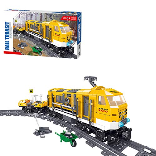 ZJLA Bausteine Zug Dampflok Modell 431 Klemmbausteine kompatibel mit LEGO Technik ohne Schienen – Bild 3
