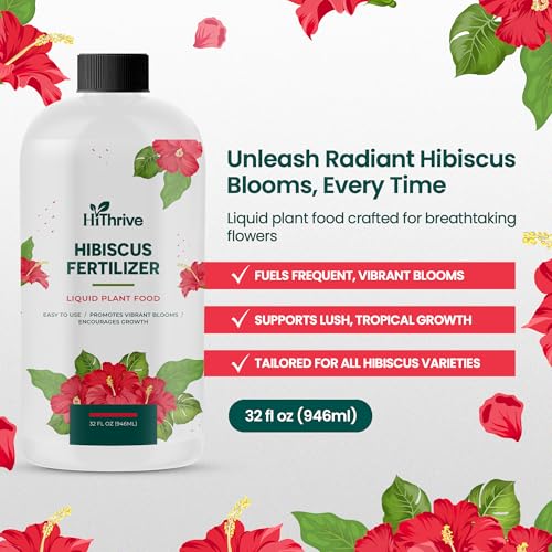 Fertilizante líquido Hibiscus 32 oz para plantas de flores miniatura 2