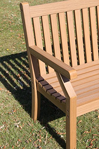 Garden Market Place OliveGrove3SeatBenchTeakColour