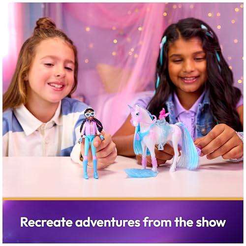 'École des licornes 'aventure pierres précieuses de avec poupée Layla et 13 accessoires poupées licornes pour filles à partir de - vue 7