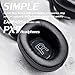 DIMOST Ear Pads Compatible with PX7 Headphones I NOT FIT PX7 S2 and PX8 (Leather)