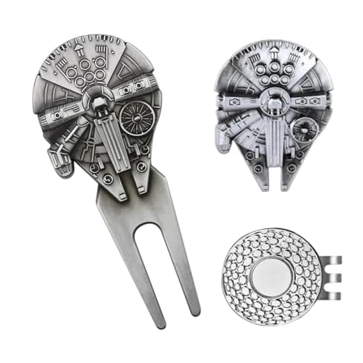 K9King Premium Golf Divot Repair Tool Ball Marker with Magnetic Hat Clip - Premium Golf Accessories for Enhanced Golfing Fun - Falcon Golf Divot Tool for Golfers - Groove Cleaner