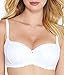 Produktbild Pour Moi Damen BH Electra Padded Balcony, Weiß (White 20), 65E (30DD)