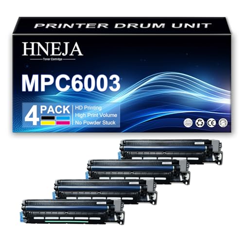 HNEJA Compatible Imaging Unit for Ricoh MP C3003 MP C3503 MP C4503 MP C5503 MP C6003 Printer | High Yield | 80000 Pages,4 Colors-1 Pack