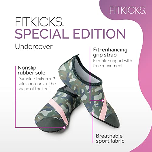 Image of FITKICKS Original Women's Foldable Active Lifestyle Minimalist Footwear Barefoot Yoga Sporty Water Shoes