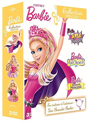 Barbie - Collection Princesse : Barbie En Super Princesse + Barbie Et La Porte Secrète + Barbie Apprentie Princesse