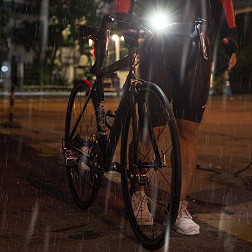 Apace Vision GlareFX Pro800 Bike Light Set USB Rechargeable - Powerful Bicycle Headlight & LED Tail Light Combo - 800 Lumens Super Bright IPX6 Waterproof MTB Road Commuter Front and Back Cycle Lights - Thumbnail 2