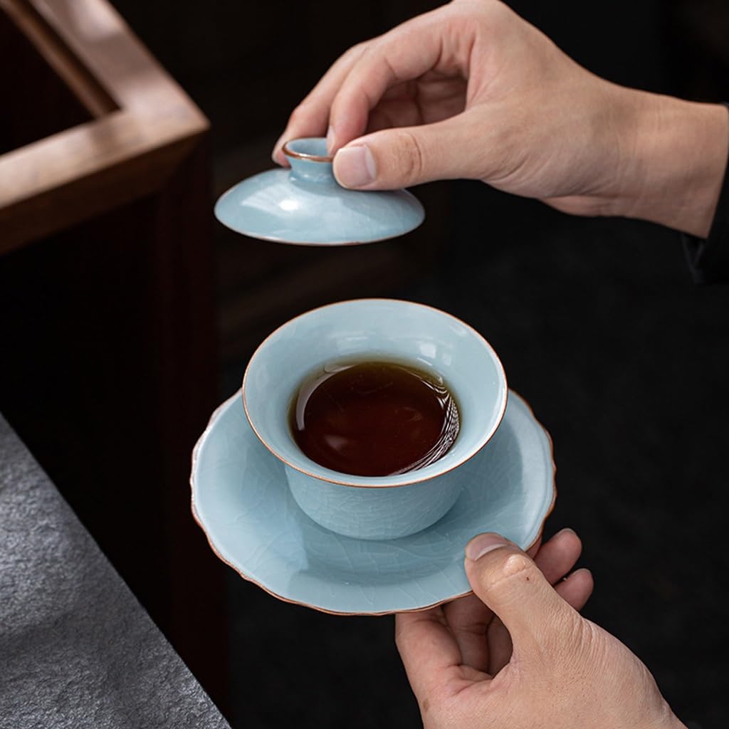 Taza de té cerámica, tazón, taza personal, juego Kungfu