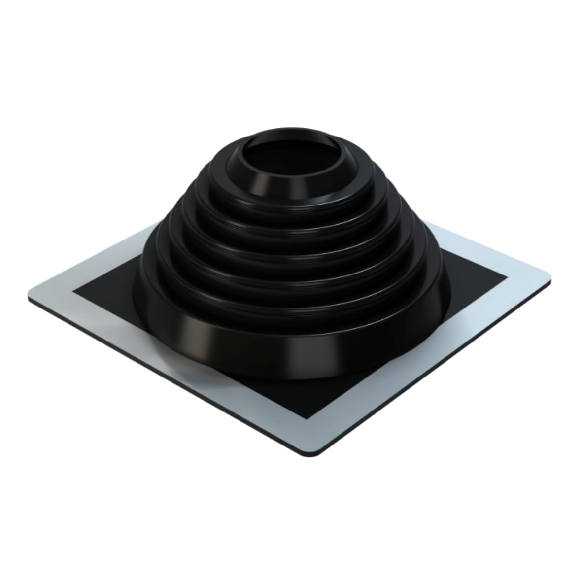 EPDM Rohrmanschette, Dachdurchführung, Dachabdichtungsflansch (für Rohrdurchmesser Ø76-152mm)