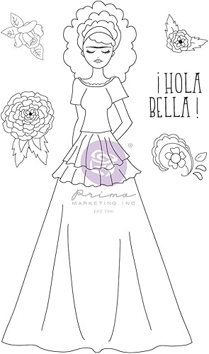 Julie Nutting'S - Sello de muñeca Milagros, 6 piezas, papel vintage de recortes y suministros de diario, perfecto para proyectos de manualidades