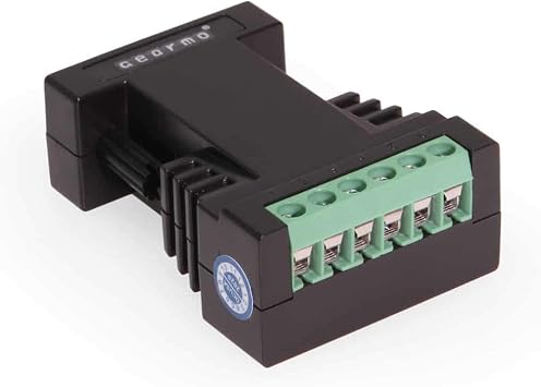 Gearmo Industrial RS-232 to RS-422 Serial Converter RS-232 to RS-485/422 Converter w/Optical Isolation