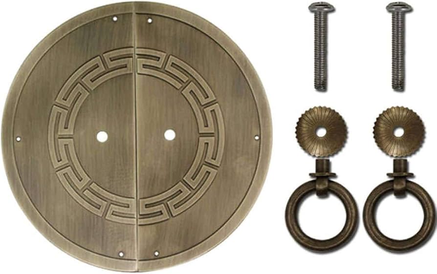 Amazon.co.jp: アンティークドアハンドル、ヴィンテージブロンズ