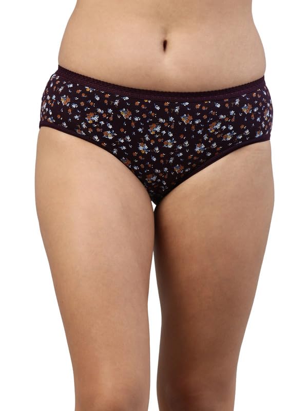 vip Women's Cotton Hipsters All Over Print Briefs (Pack of 6) (FL_Passion_OER002_PO6_100_Assorted-picture-38
