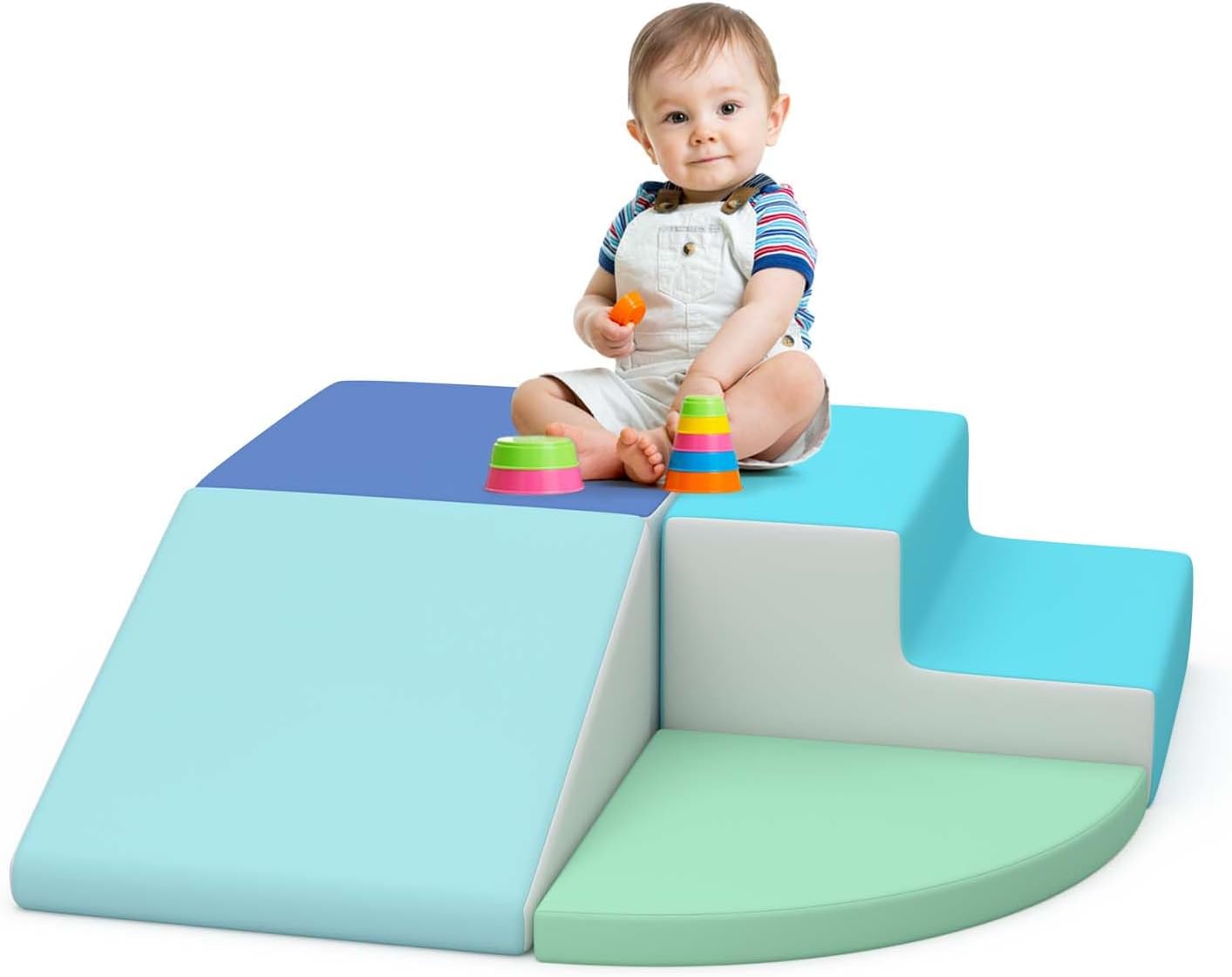 Foam Climbing Blocks for Toddlers, 4Piece Set Climbing Toys for Toddlers 13, Kids