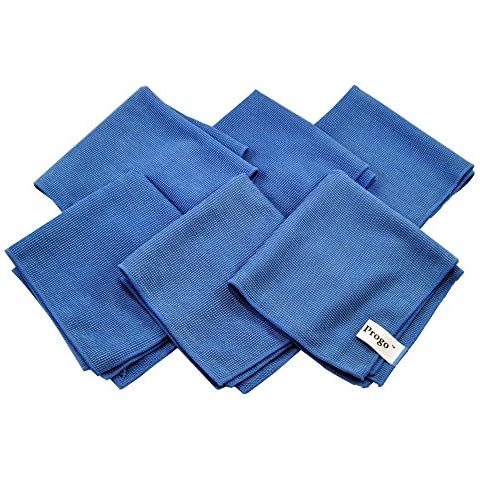 Progo Microfiber Cleaning Cloths for LCD/LED TV, Laptop Computer Screen, iPhone, iPad and More. (6 Pack) Cover