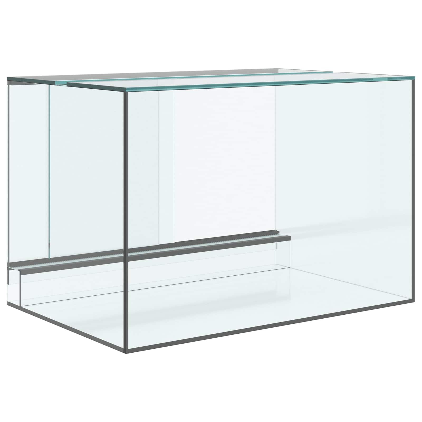 Generisch Terrarium mit Speicher Transparent 60 x 40 x 40 cm Glas,Tier- & Haustierbedarf,Haustierbedarf,Reptilien- & Amphibienbedarf,Terrarien-42020391