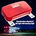 Lumitronics Red Surface Mount Stop/Turn/Tail - License Bracket/Light for RV, Trailer, Camper, 5th Wheel and Motorhomes (White)
