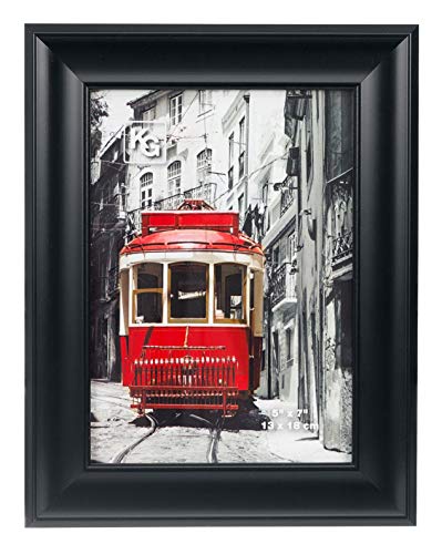 Kiera Grace Contemporary Luxury-Frames, 5 by 7-Inch, Black