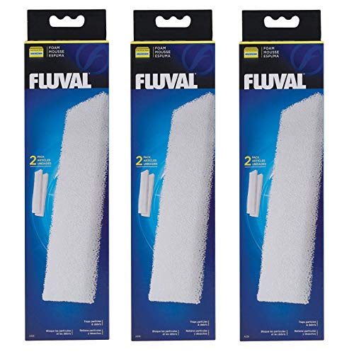 (3 Pack) Fluval Filter Foam Block 404 405, 2 Blocks each