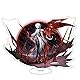 Rainteam Genshin Impact Acryl Ständer Figur Standee Acryl Display Charakter Dekorationen für Anime Fans (Arlecchino)
