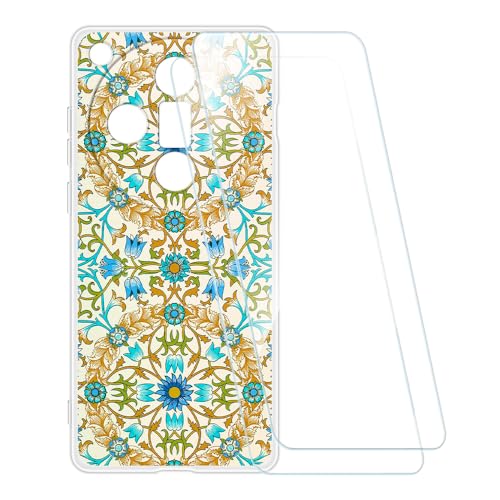 ESACMOT �v�����g�P�[�X + 2�������K���X�t�B���� OPPO Find X7 5G �Ƃ̌݊�������, �Ռ��z���\�t�g�J�o�[ HD�N���A (���؋�)