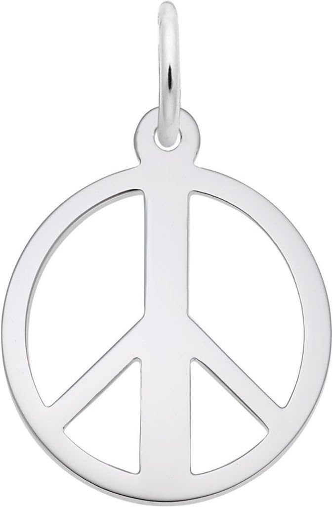 Rembrandt Peace Symbol Charm