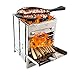 Kavolet Picknickgrill, Holzkohlegrill, Klappgrill, Camping-Klappofen mit BBQ-Grill-Aufbewahrungstasche, Faltbarer Grillofen für Outdoor, Garten, Reisen, Wandern, Camping, Picknick, Grillen