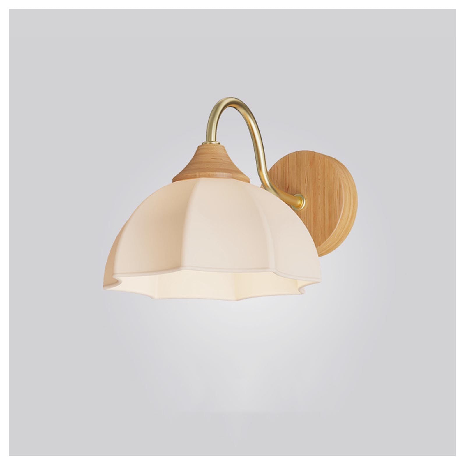 Log Style Wall Lamp,Nordic Ins Corridor Wall Lamp,bedroom Background Wall Bedside Wall Lamp,Comfortable Lighting Effect,for Bedrooms, Living Rooms, Stairs, Study Rooms, Offic(Color:Type B-warm Light)