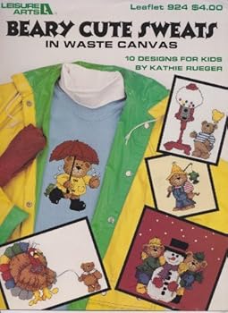 Unknown Binding Beary Cute Sweats in waste canvas Craft Book