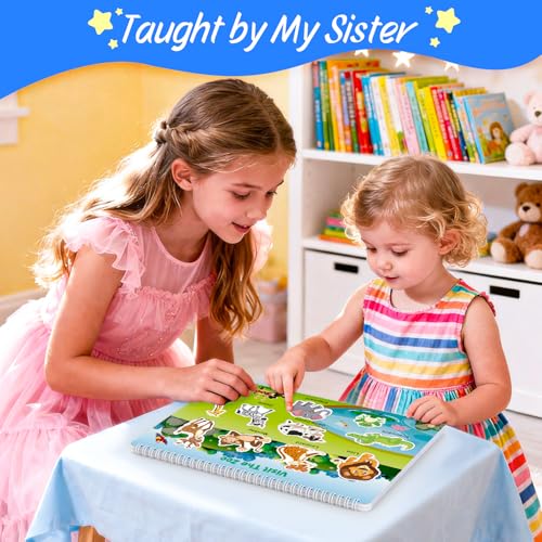 Busy Book for Toddlers 3+, Preschool Learning Activities with 30 Themes Prek Preschool Workbooks, Montessori Educational Learning Toys for Autism Sensory Travel toys,Back to School,Birthday Gifts by Websonaw - Image 3