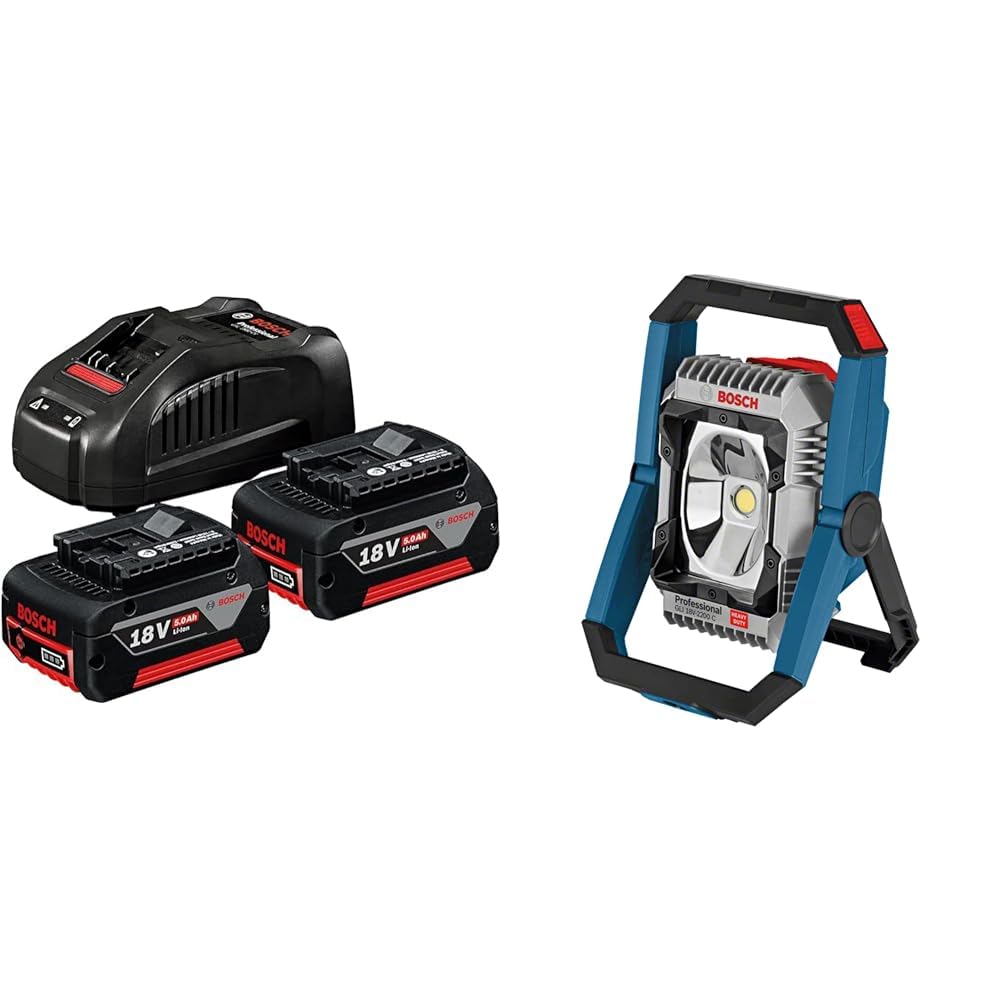 Bosch Professional 18V GLI 18V-2200 C Accu-LED-Bouwlamp - 2200 Lumen, Connect Ready, Super Robuust