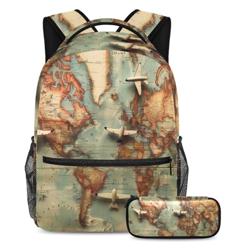 Sac d'école adolescents grand volume 29.4x20x40cm pour ne plus manquer d'espace