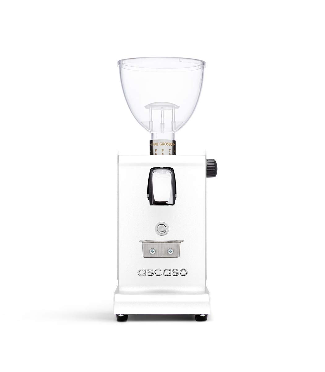 Ascaso Isteel Flat Burr Coffee Grinder 54mm White Desertcart INDIA