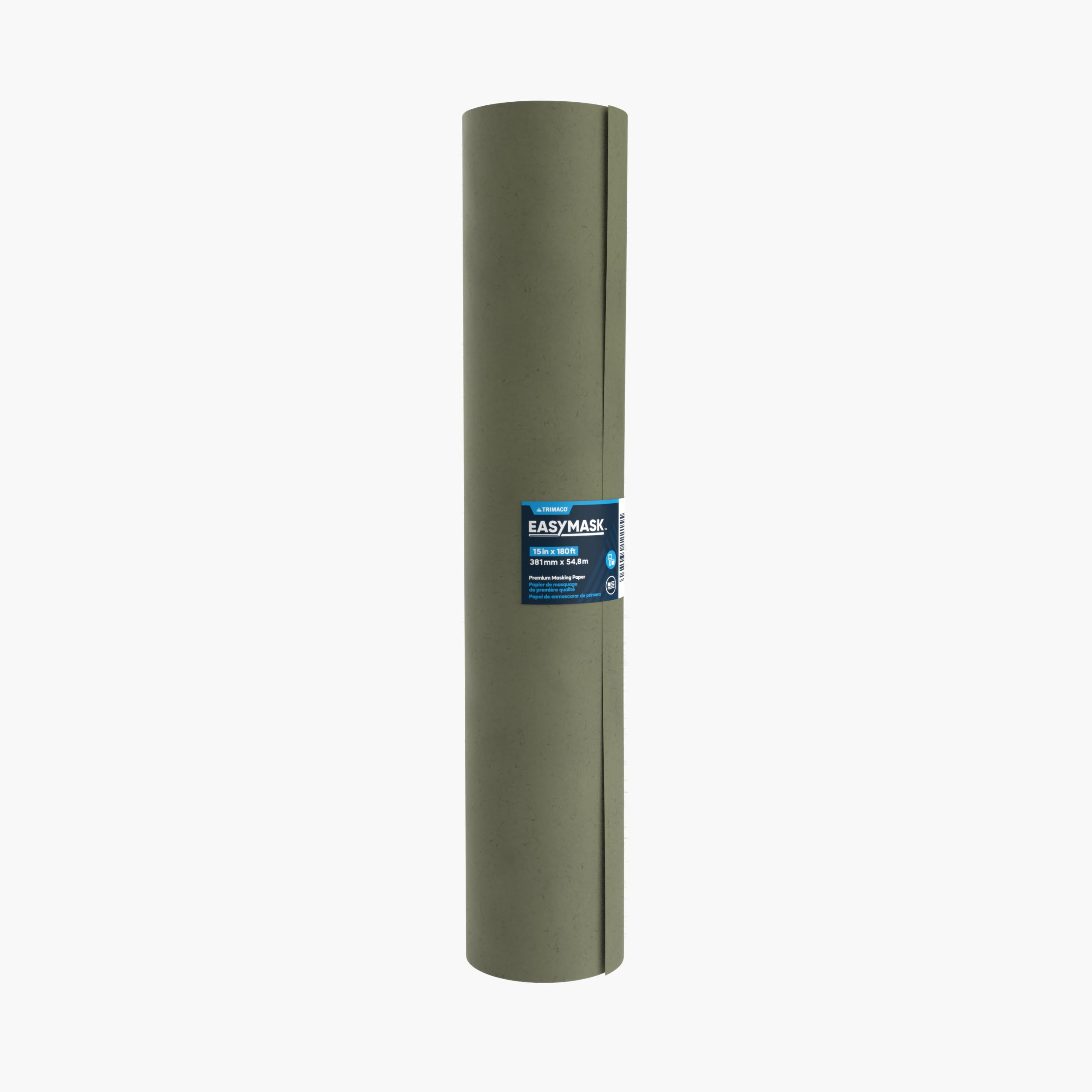 Trimaco Easy Mask 15-inch x 60-yard Green Premium Masking Paper