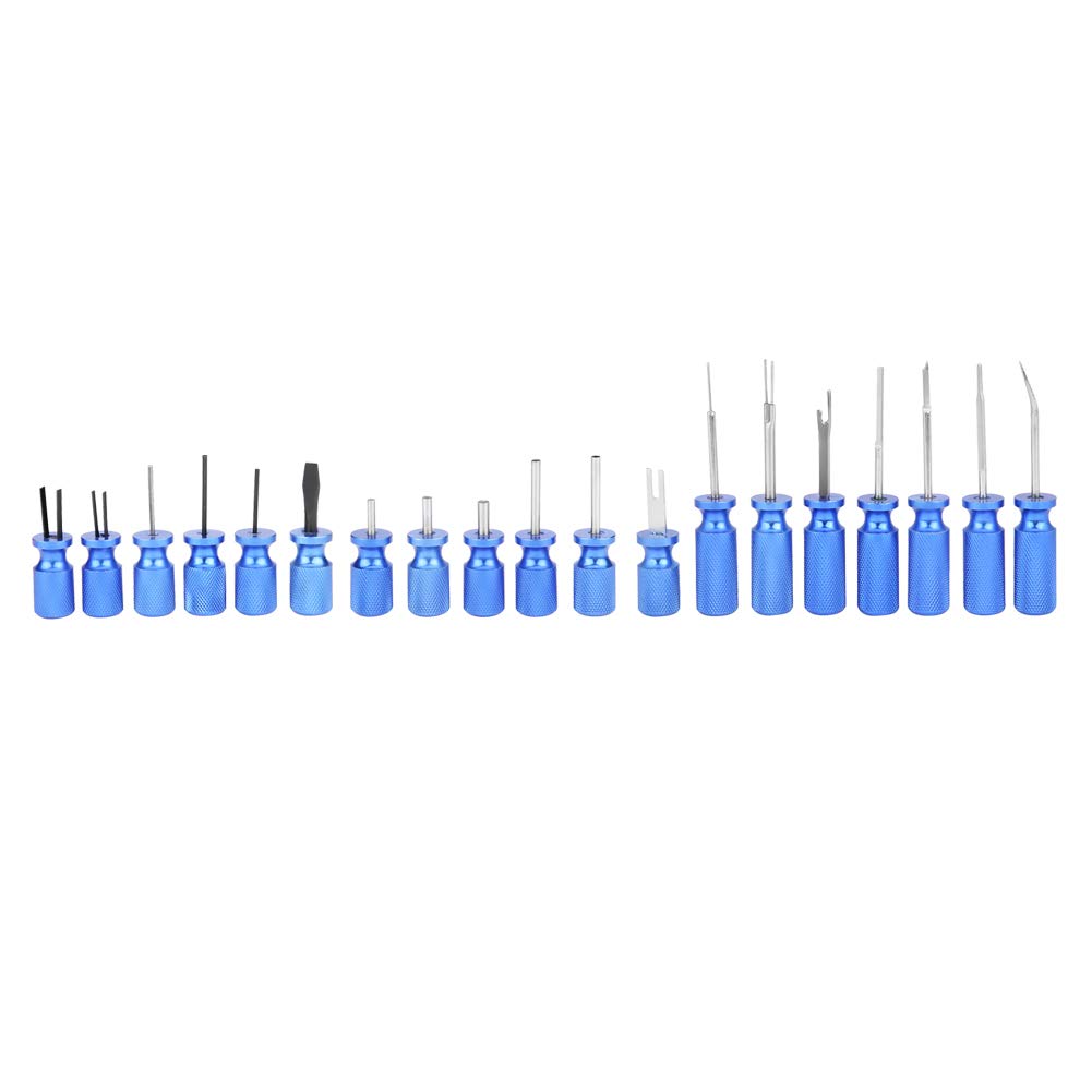 Kit de Extracción de Terminales de Conector Eléctrico con Cromado Apto para, y Más