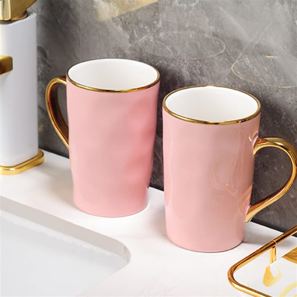 3 gobelets en céramique pour rince-Bouche avec étagères Nordic Brushing Cup Wash Set Couple Tooth Cup Porte-Brosse à Dents
