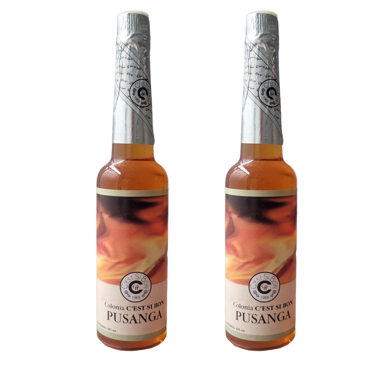 Agua de Pusanga - Pack de 2 Botellas de 221 ml | Atrae Energía Positiva y Magnetismo Personal con Aroma Único