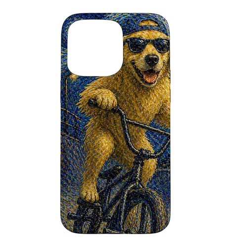 BMX ���]�Ԃɏ��S�[���f�����g���o�[ �� �X�}�z�P�[�X iPhone 15 Pro Max �p